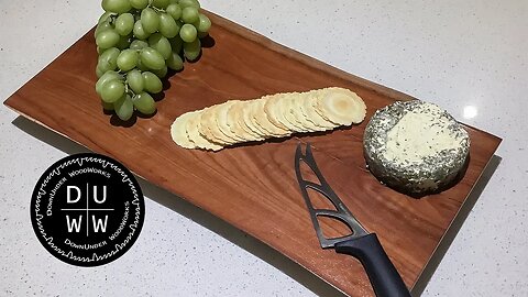 Make a live edge platter