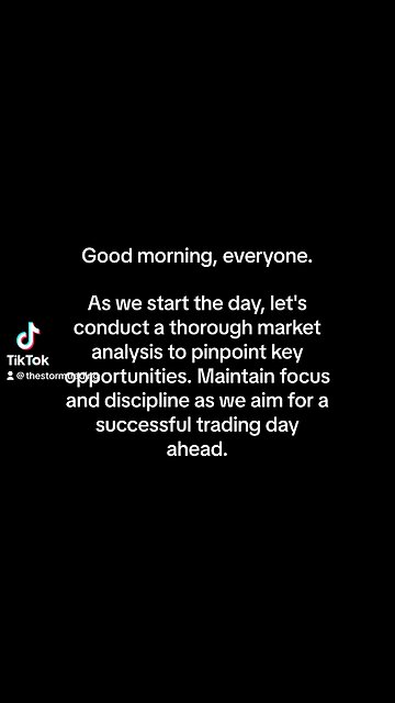 Good morning, everyone. As we start the day, let's conduct a thorough market analysis.