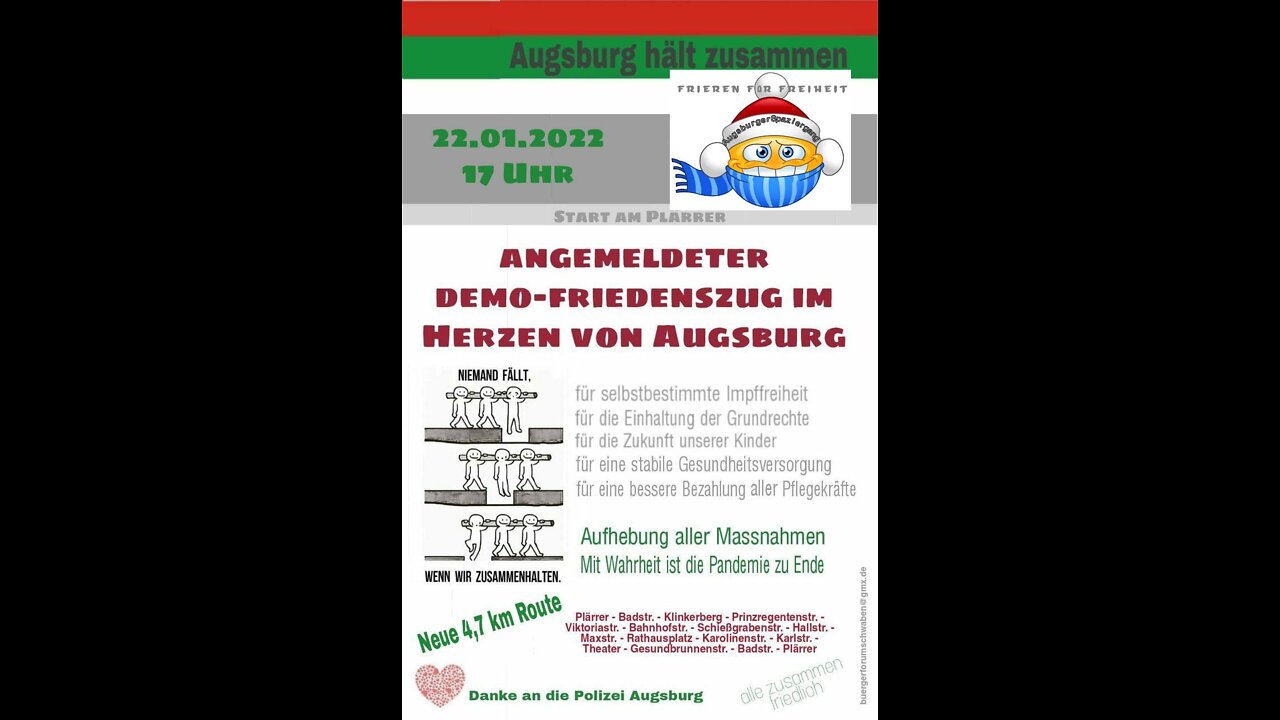 22.01 Friedensumzug Augsburg ungeschnitten