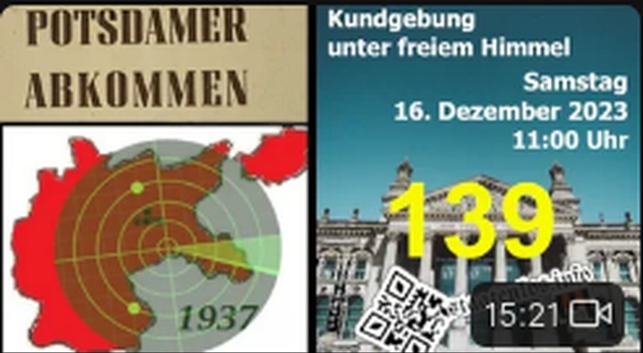 Auf nach #Berlin am 16. Dezember 2023 #Reichstag #Deutscher_Bundestag!