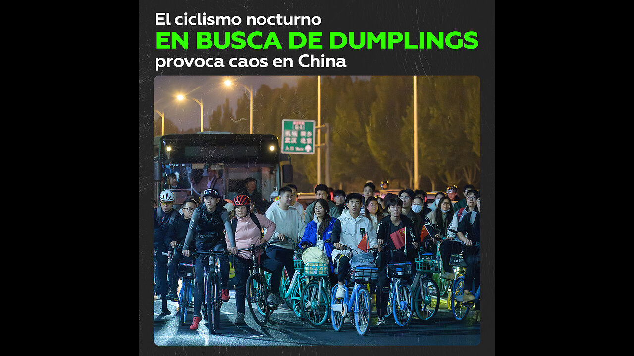 Estudiantes chinos bloquean carreteras en busca de su cena