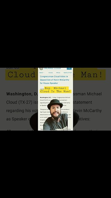 CHAOS In Congress! House Speaker Vote Fails AGAIN! Local Rep Micheal Cloud Weighs IN!