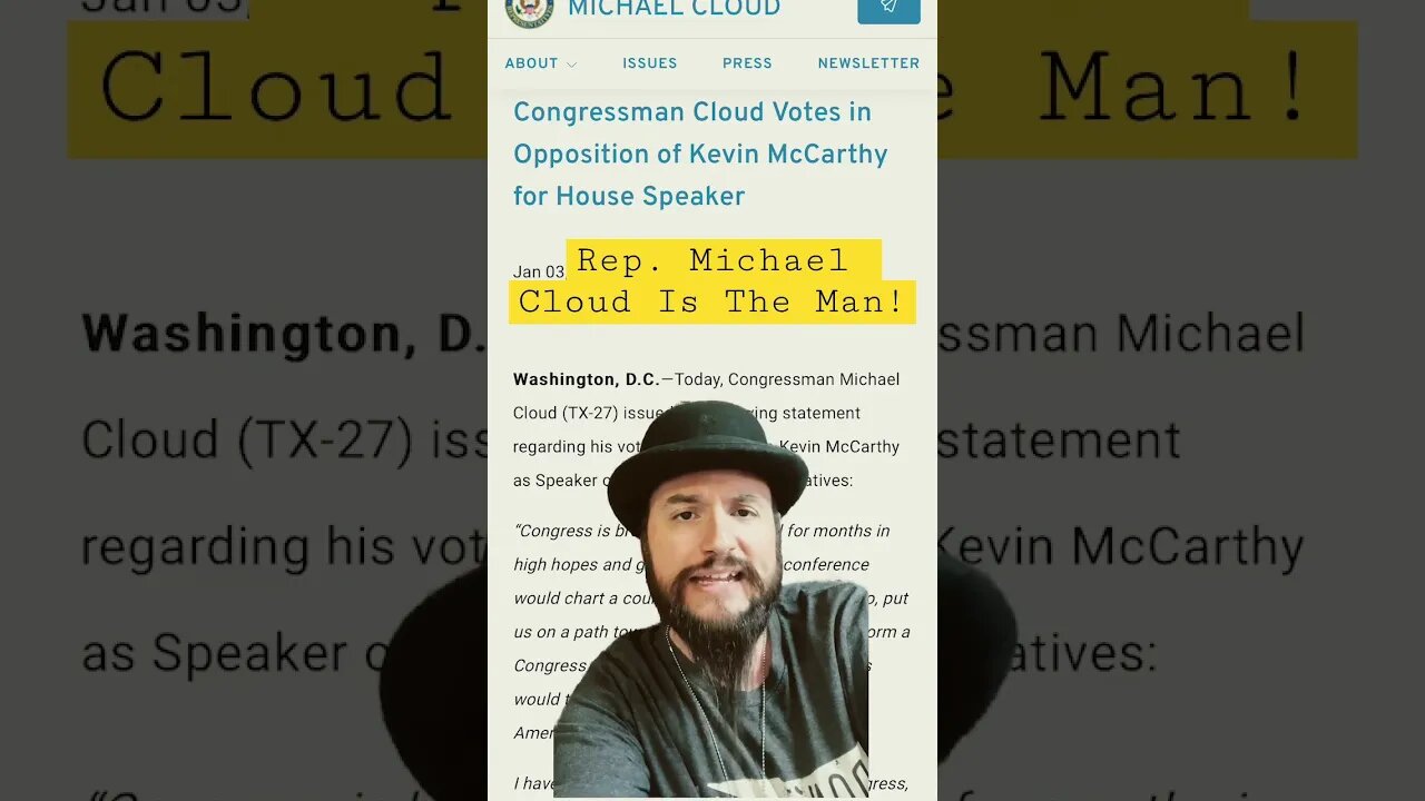 CHAOS In Congress! House Speaker Vote Fails AGAIN! Local Rep Micheal Cloud Weighs IN!
