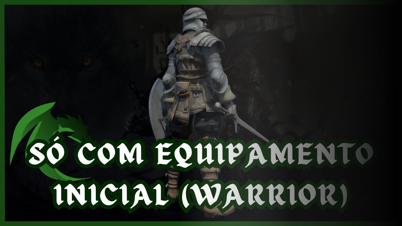 ZERANDO DARK SOULS 1 SÓ COM EQUIPAMENTO INICIAL DE GUERREIRO