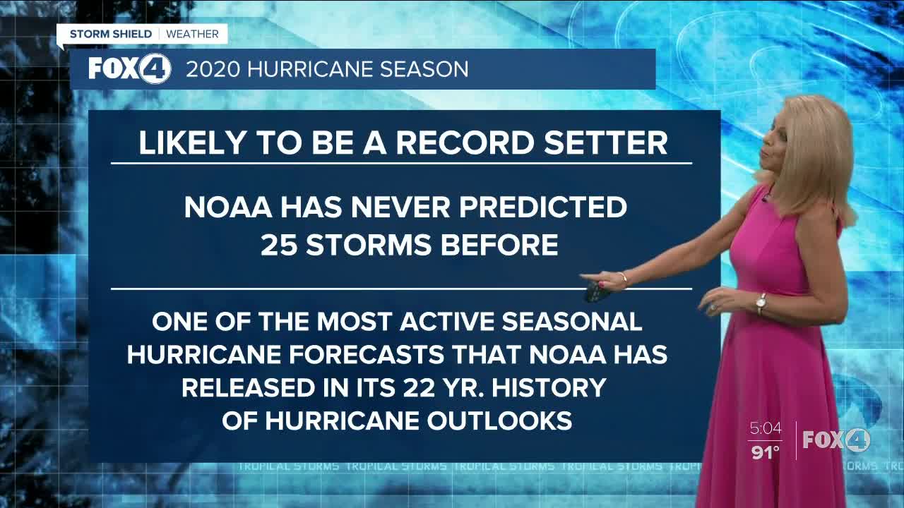 NOAA releases new hurricane predictions