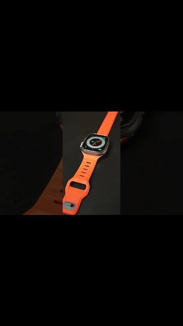 Nomad Ultra Orange Apple Watch Ultra Band #shorts #nomad