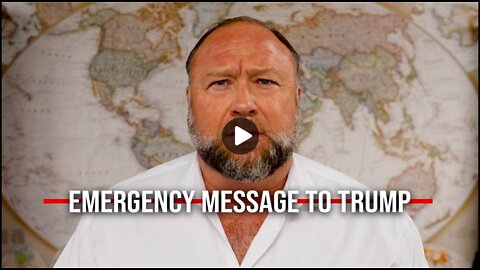 Alex Jones Emergency Message to Trump: Stop Pushing the Vaxx! You Were Set Up!