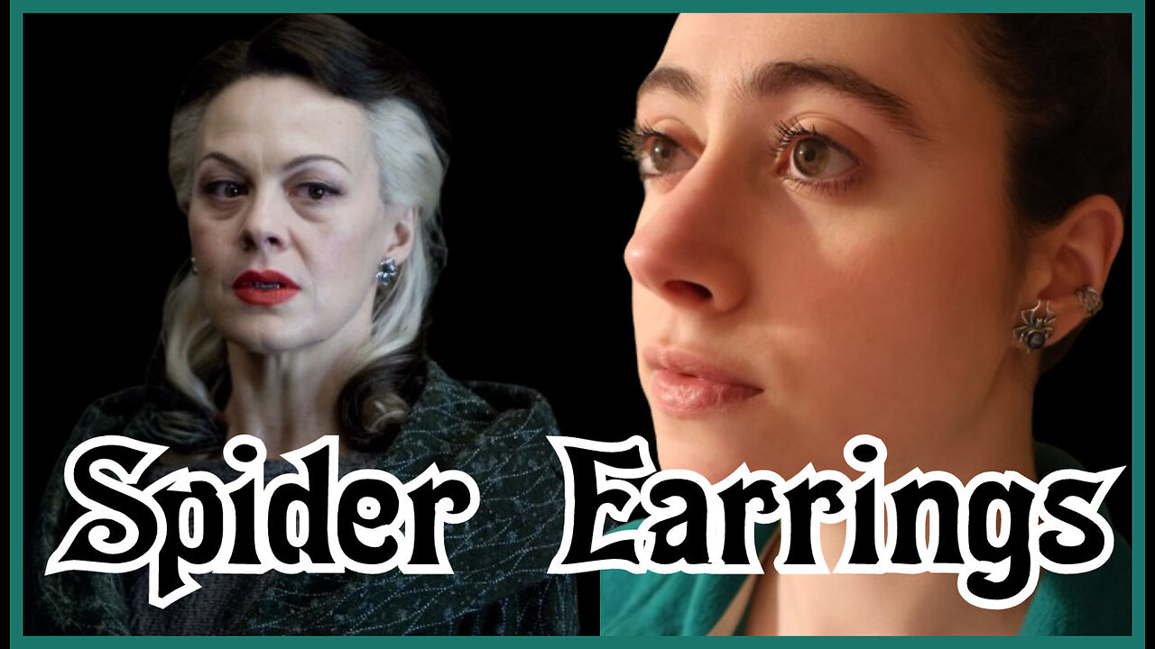 Harry Potter Noble Collection Unboxing & Review: Narcissa Malfoy's Spider Earrings!