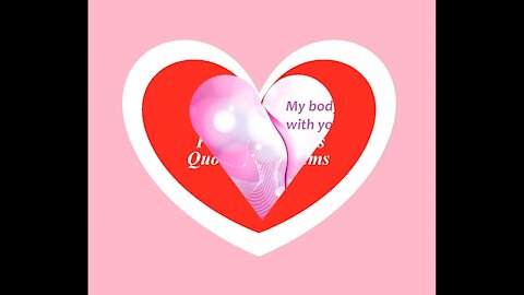 My body is infected with your love [Quotes and Poems]