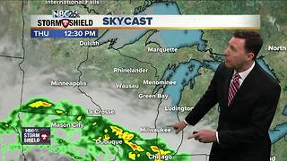 Michael Fish's NBC26 Storm Shield weather forecast