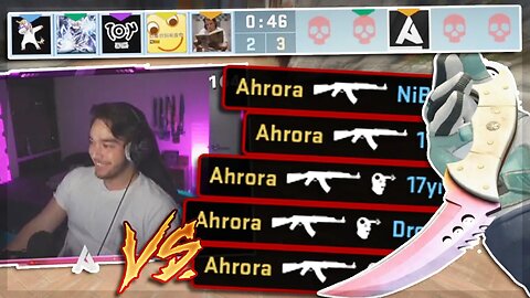 Ahrora vs FIVE... what will he do? 🤔