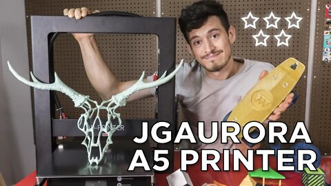 JGAurora A5 3D Printer Review // Underrated?