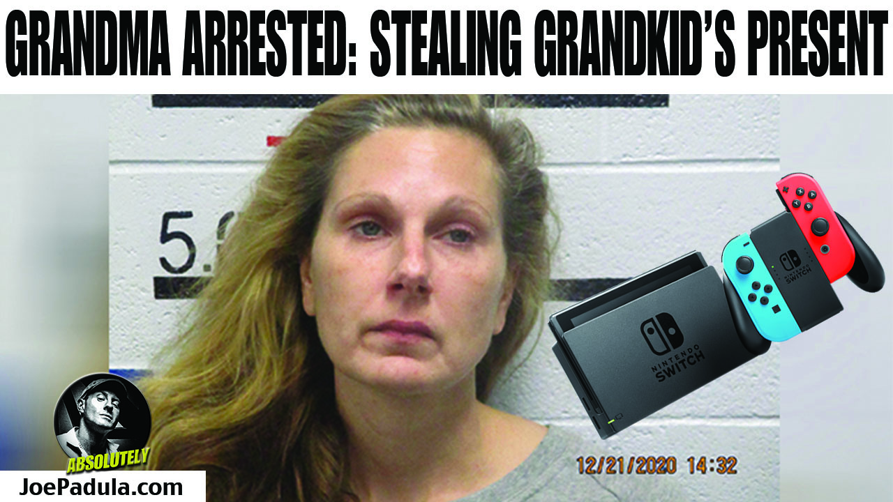 Tennessee Grandma Arrested For stealing Grandkids present from under Christmas Tree