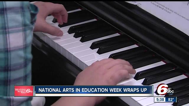 Elementary school celebrates National Arts in Education Week