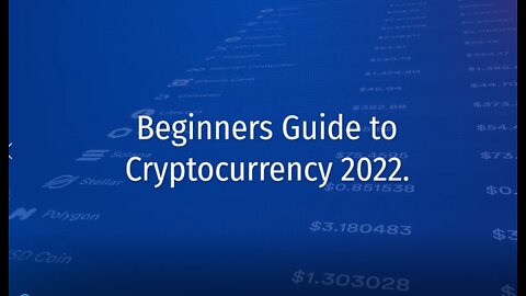 Make Money Online 2022-Beginners Guide To Cryptocurrency