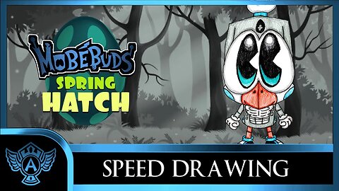 Speed Drawing: MobéBuds Spring Hatch - Cloudichick | A.T. Andrei Thomas 2023