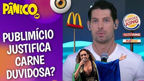 MCDONALD'S E BURGER KING VÃO RECORRER A DANIELA MERCURY PARA ESCAPAR DO SENADO?