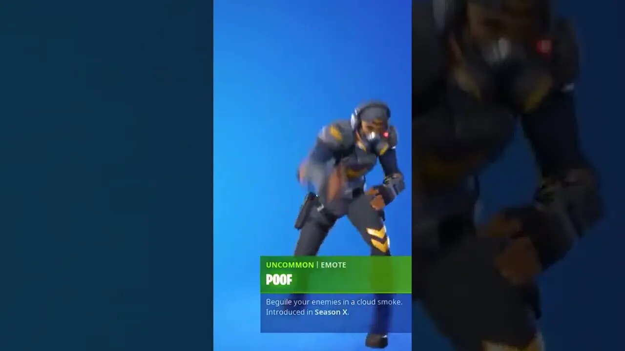 Fortnite Poof Emote