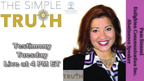 Pam Stenzel on Testimony Tuesday | The Simple Truth - Nov. 2, 2021