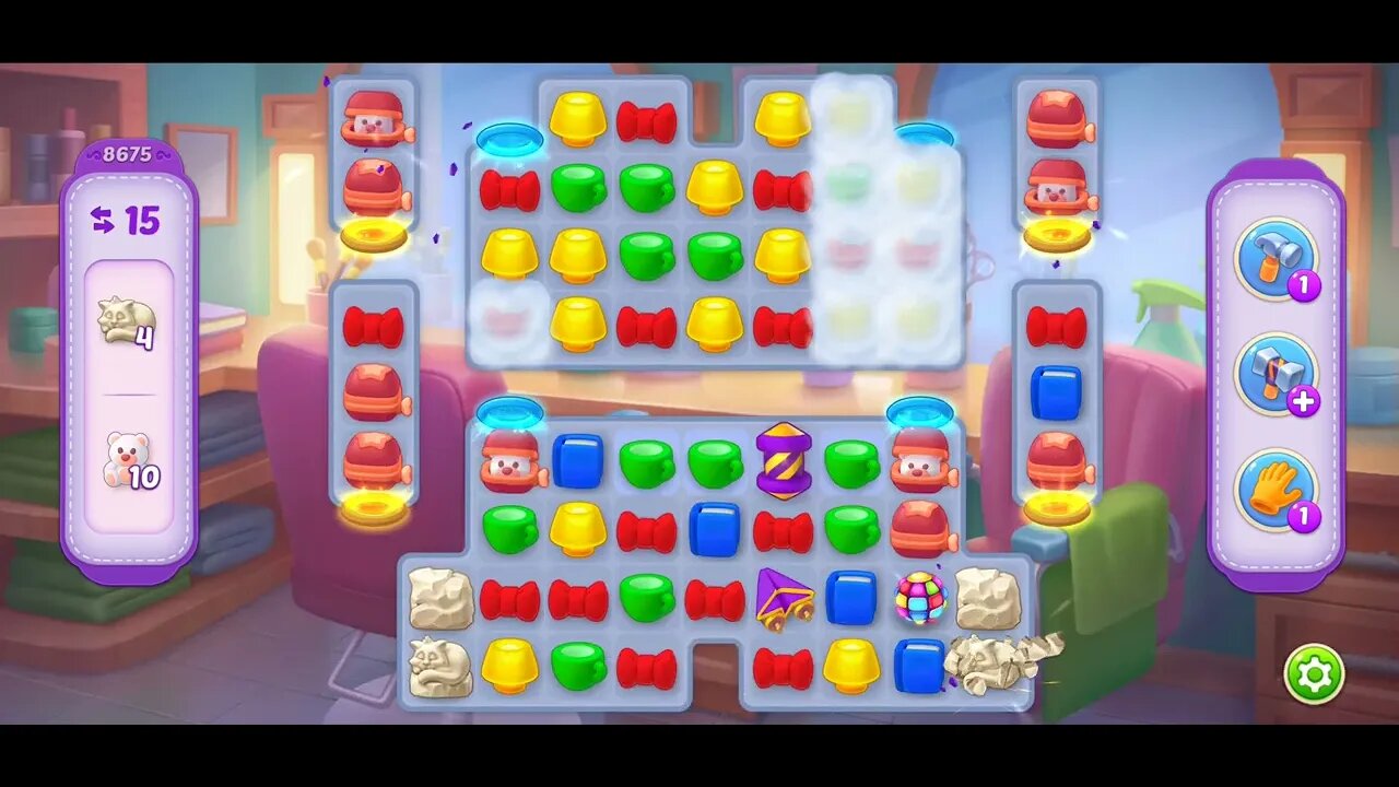 Playrix Homescapes Gameplay Walkthrough Level 8675