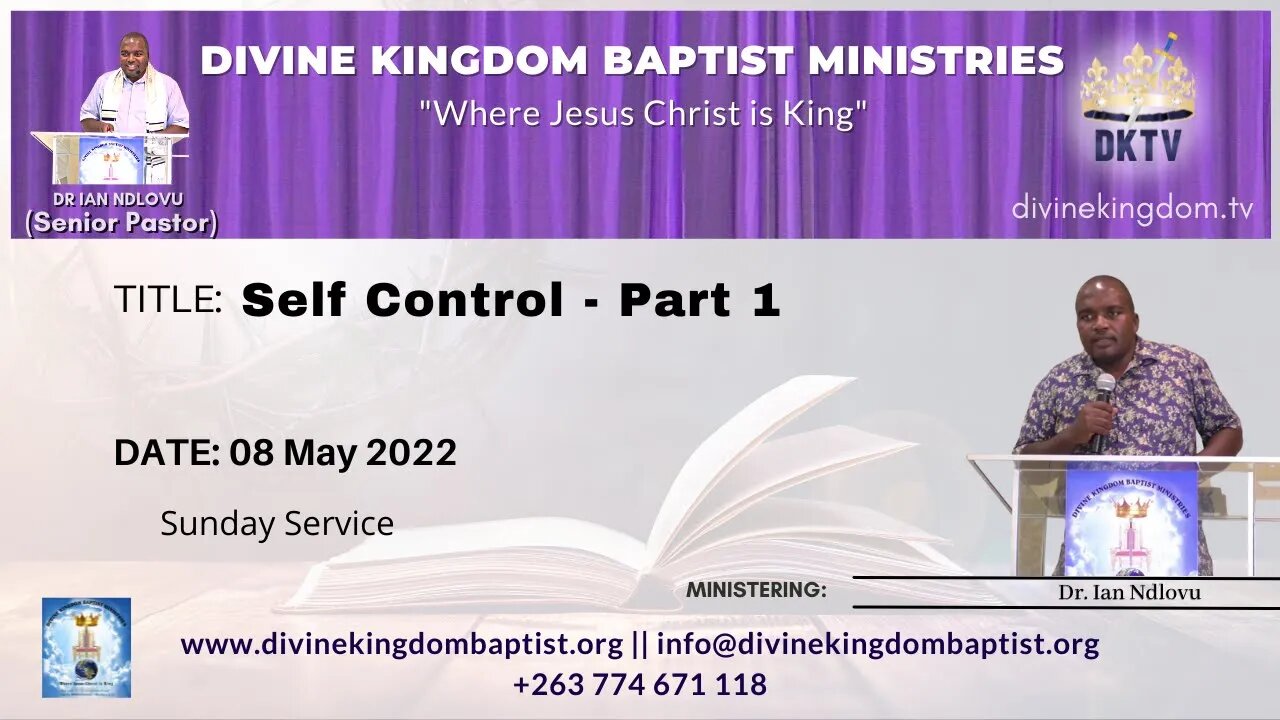 Self Control - Part 1 (08/05/2022)