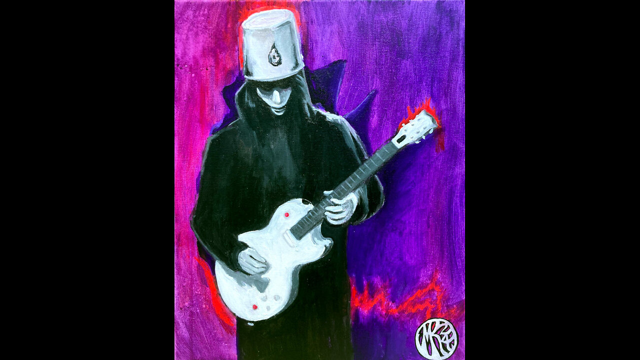 'Warm Your Ancestors' Original Art Painting Timelapse 5-27-24