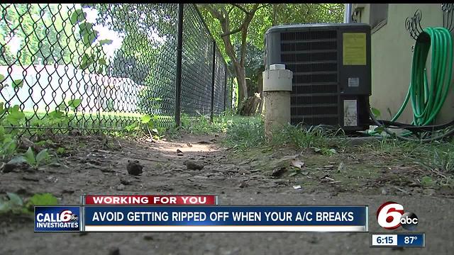 Avoid getting ripped off when your A/C breaks