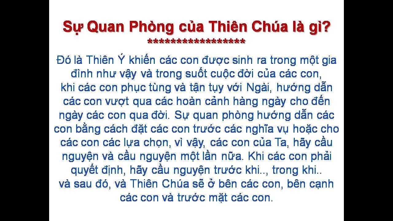 SỰ QUAN PHÒNG CỦA THIÊN CHÚA LÀ GÌ?, NHÂN LOẠI LÀ CON MỒI CỦA SỰ CĂNG THẲNG. (..Luz De Maria..)