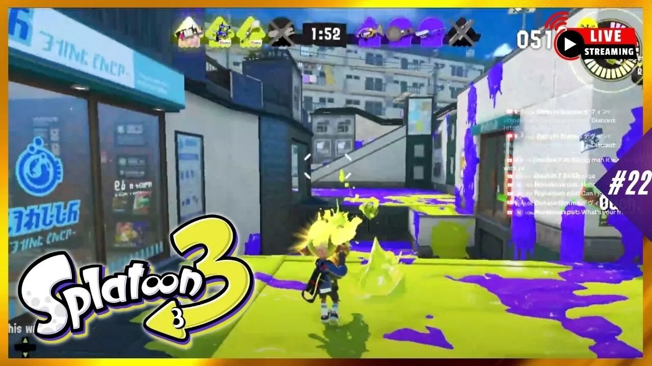 🔴 Latenight Turfwars With Viewers Splatoon 3 Gameplay Livestream | Dehvin7 Gaming