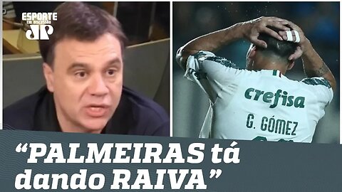 "O PALMEIRAS tá dando RAIVA!", desabafa Mauro Beting