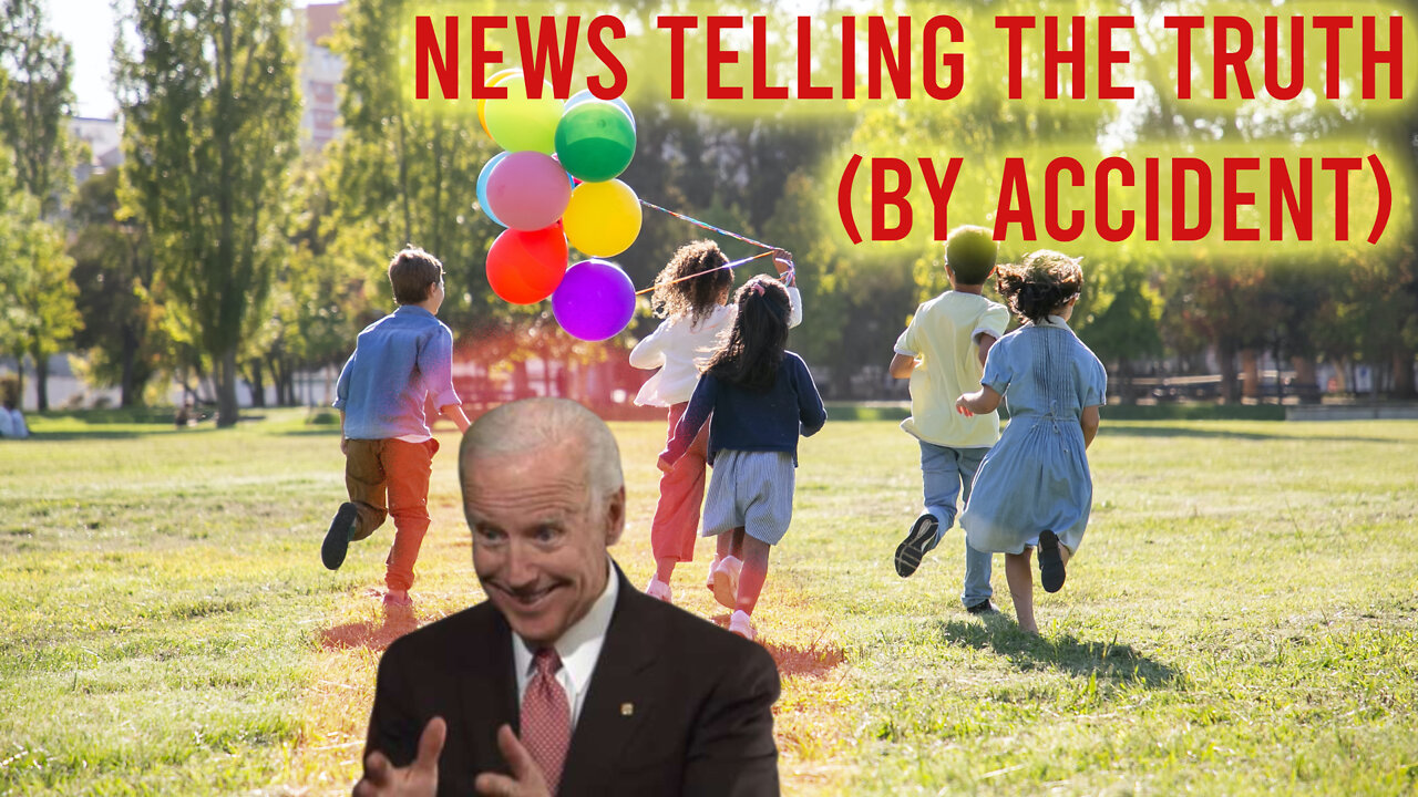 Fake News telling the truth by mistake (Joke Biden the Sniffer in Chief)