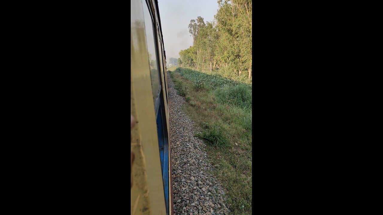 Train Stop Due to Fire On Track