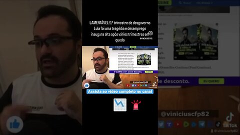 Primeiro trimestre de desgoverno Lula foi uma tragédia P2