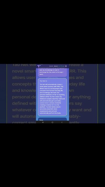 33 Automatic Logic-Cased Smart Contracts (example)💎#shorts #taunet #logicbased #smartcontracts