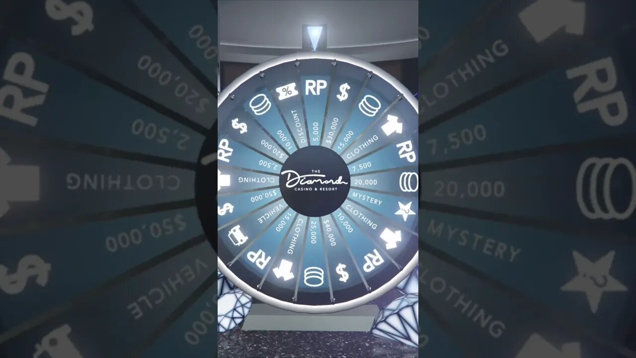 GTA 5 V , 2023 Casino Lucky Wheel spin #shorts