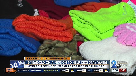 An 8-year-old's Christmas Gift to Baltimore