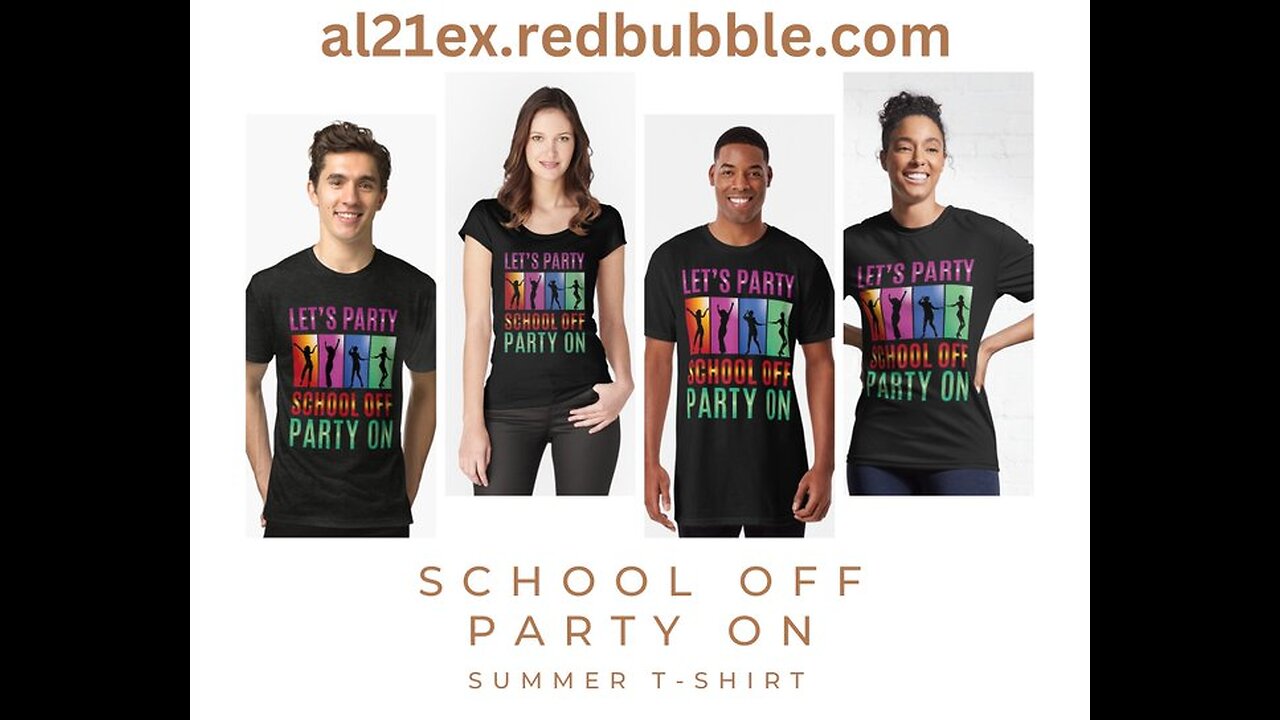 SCHOOL OFF PARTY ON SHIRTS