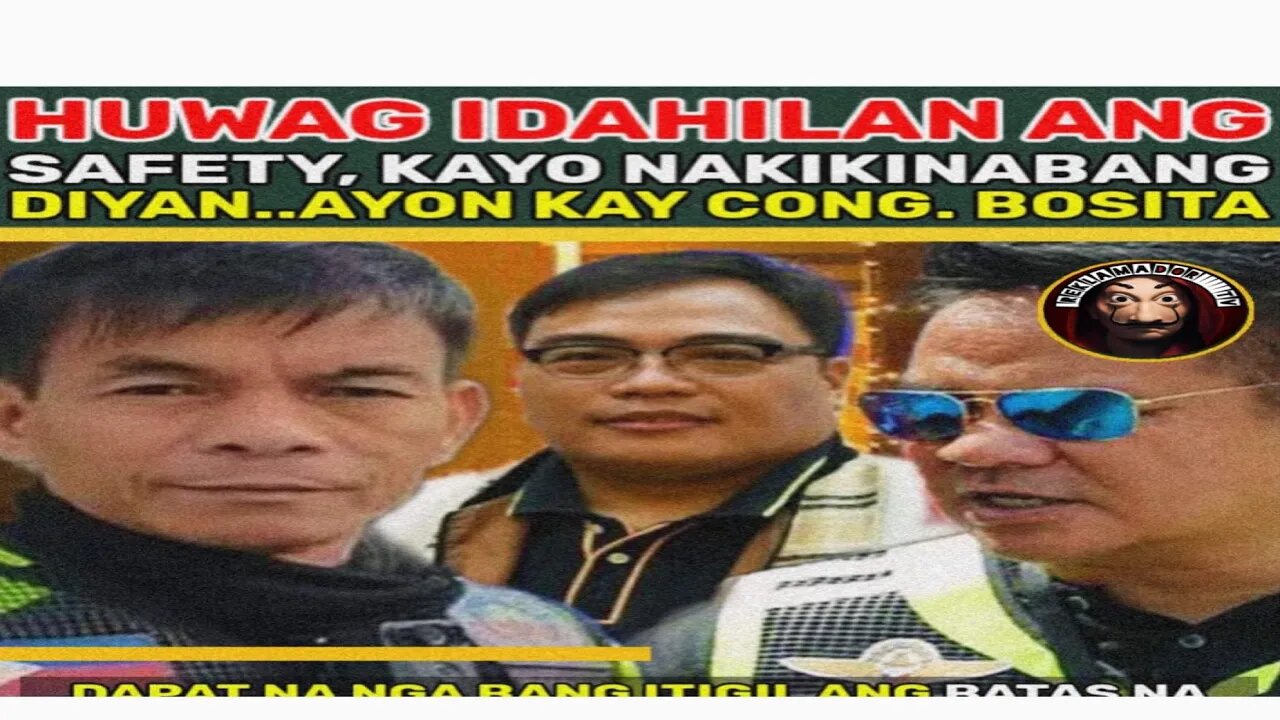 Cong. Bosita, Col. Bong Nebrija, Tsinelas Backride, MMDA Chairman.