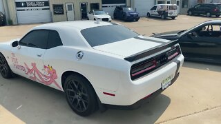 Tulsa Auto Wraps | White Glove Auto | White Dodge Challenger