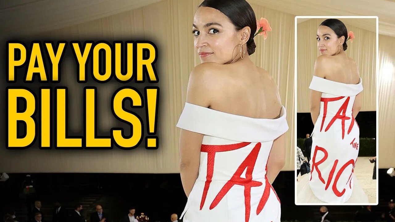 AOC's Overdue Bills! "Tax the Rich" Ethics Complaint