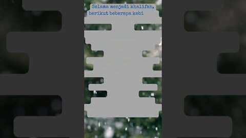 jasa besar Umar bin Khattab #literasi #agamaislam #dakwahislam