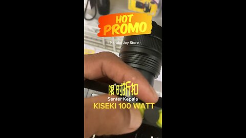 SENTER KEPALA KISEKI 100 WATT