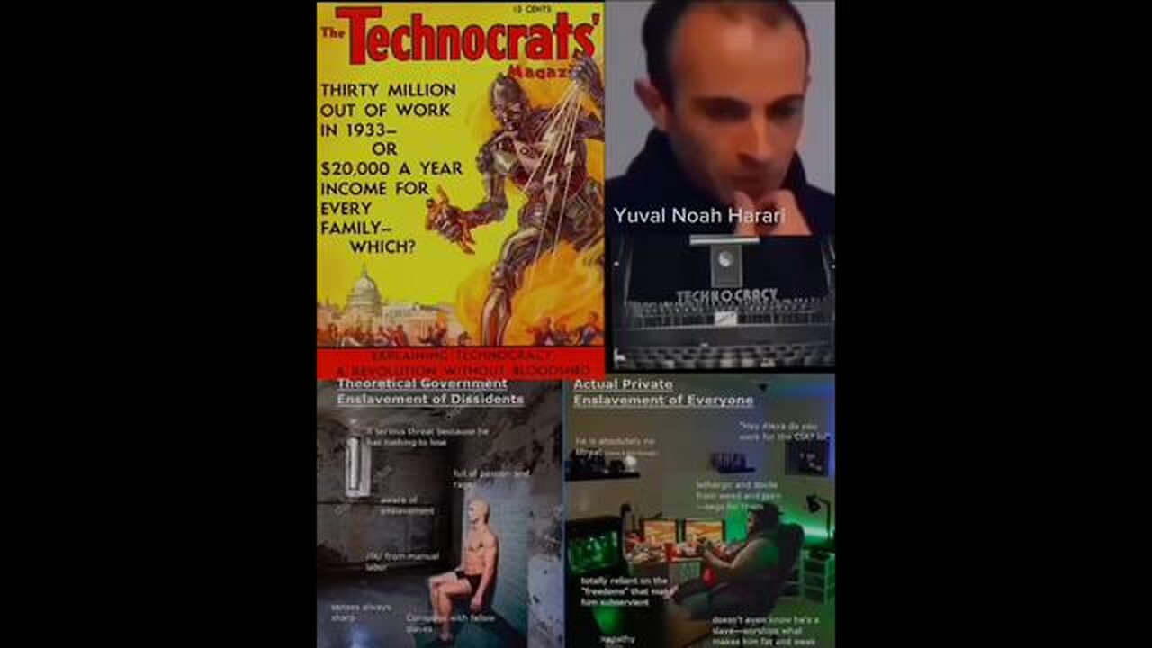 Drugs & Video Games for the Useless Eaters / Technocrat Yuval Noah Harari