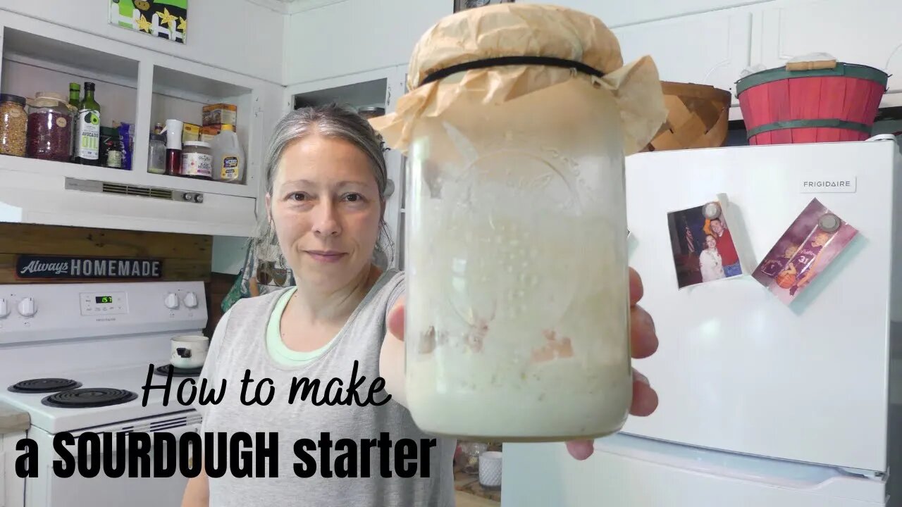 How to make a SOURDOUGH starter