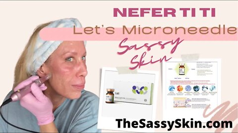 Nefer Ti Ti Solution 👑 Let's Microneedle and Discuss THIS Product's Test Results