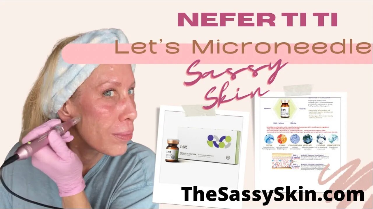 Nefer Ti Ti Solution 👑 Let's Microneedle and Discuss THIS Product's Test Results