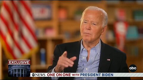 Biden Denies His Awful Poll Numbers