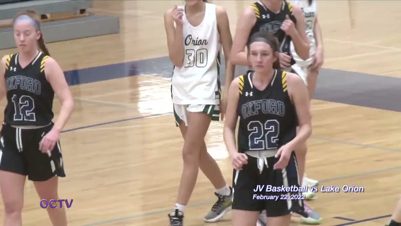 JV Basketball vs. Lake Orion 2-22-22