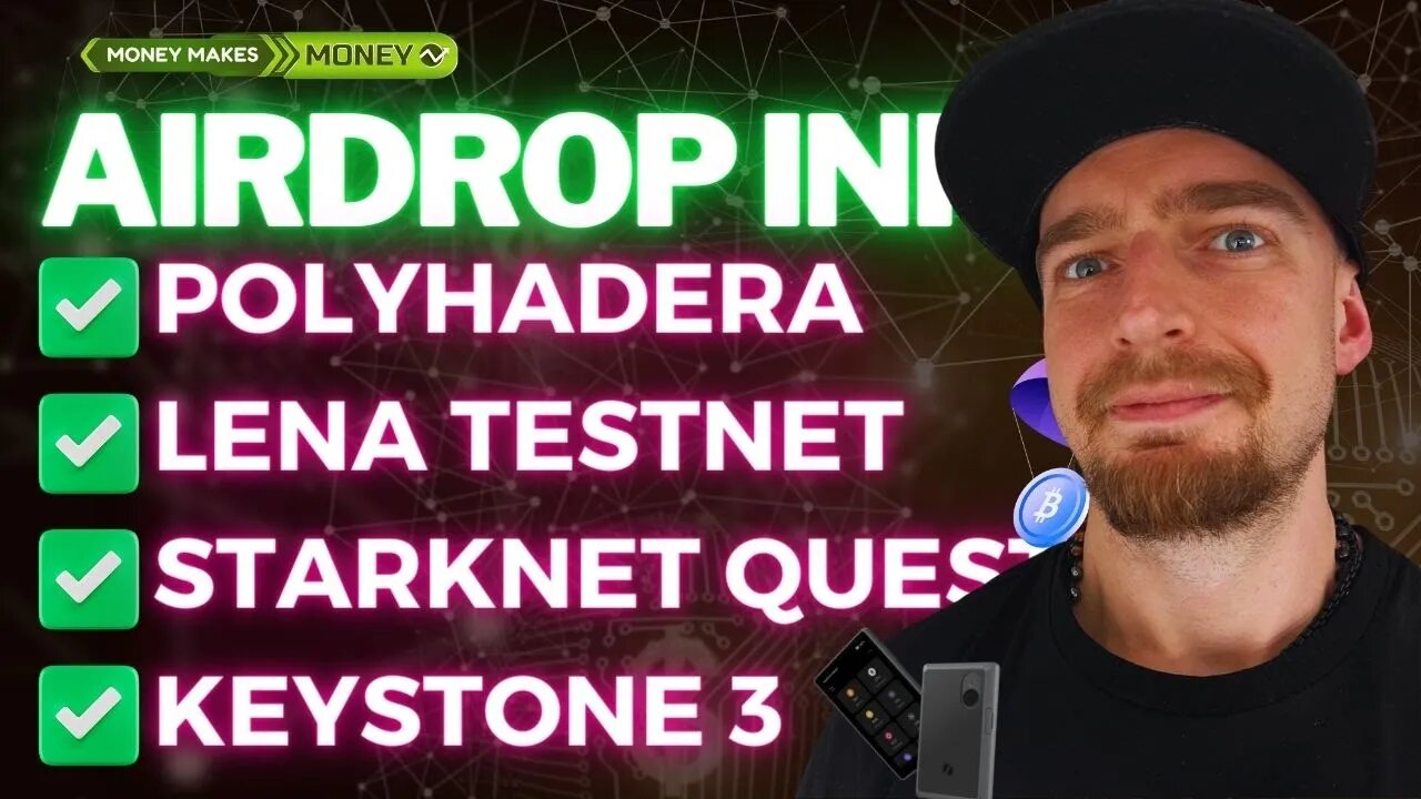 AirDrop INFO✅ Lena TESTNET + Polyhadera + Starknet Quest + Owolto + KeyStone Gen3🚀