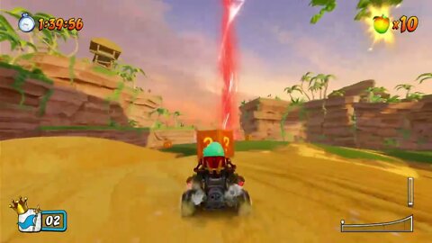 Skull Rock Capture The Flag Gameplay - Crash Team Racing Nitro-Fueled